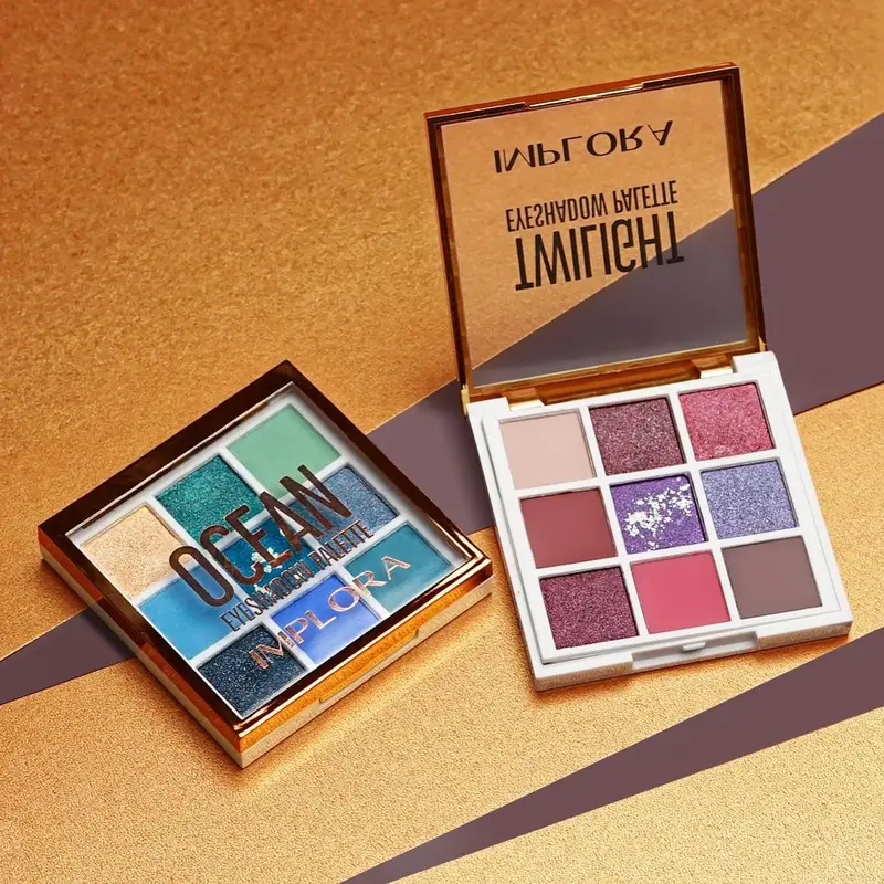 FUFUMISE | IMPLORA NEW Eyeshadow Palette | 9 Warna Cantik | BPOM 3