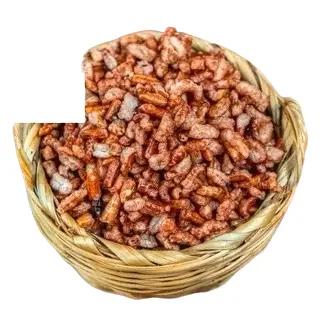  Cốm gạo lứt sấy giòn ăn liền giàu dinh dưỡng- ăn vặt healthy 