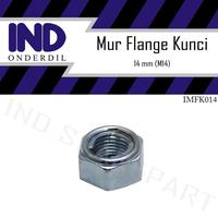 Gambar IND Onderdil Mur Flange-Nut Kunci 14 mm M14-M 14 Kunci 22 mm - Sesuai dengan gambar, Standar dari IND Onderdil Kota Bandung 1 Tokopedia