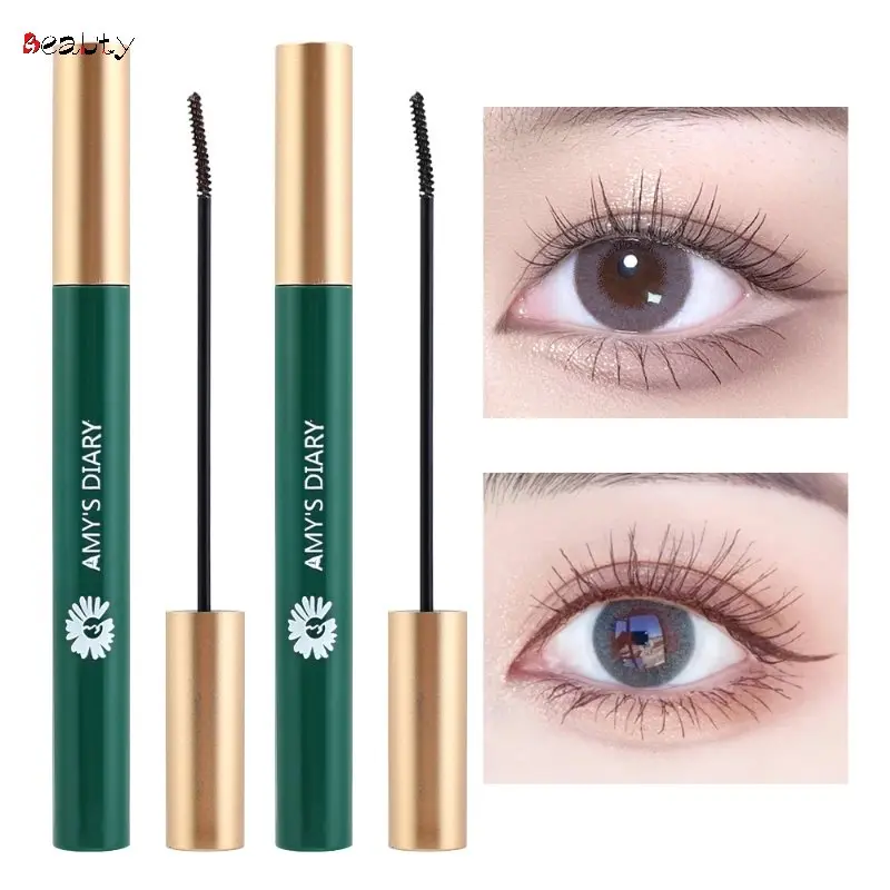 Mascara Uốn Cong, Hàng Ngày Của Amy, Màu Đen Và Nâu, Dày Và Không Thấm Nước, Chống Mồ Hôi, Lâu Trôi, Kem Nhuộm Lông Mi, Thích Hợp Cho Phụ Nữ Và Trẻ Em Gái, Sản Phẩm Thẩm Mỹ Chất Lỏng Chuyên Nghiệp