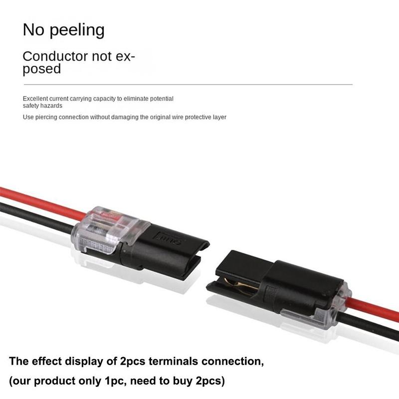 Product Introduction of Docking 2Pin Fast Plug Wire Connector With Locking Buckle Waterproof Quick Terminal Block Cable Crimp Terminals Electrical 21