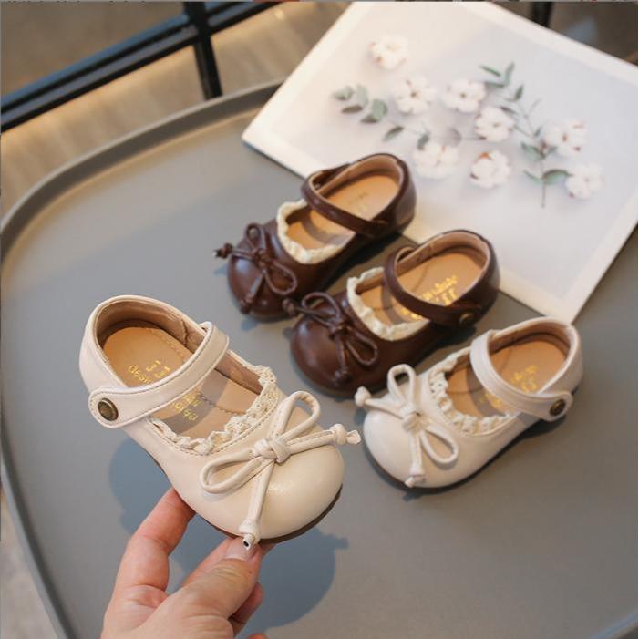 Giày Búp Bê Công Chúa Thắt Nơ Sz 21-30 Đế Êm Nhẹ Cho Bé Gái Tết 2024 Đ Sandal Voi