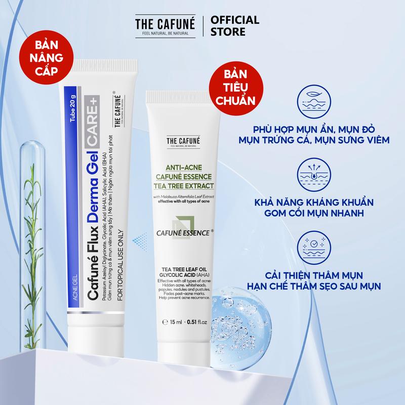 Gel Chấm Mụn Mờ Thâm Cafuné 20g Không Chứa Paraben Kiểm Soát Lỗ Chân Lông Acne Treatments Skincare Chăm Sóc Da