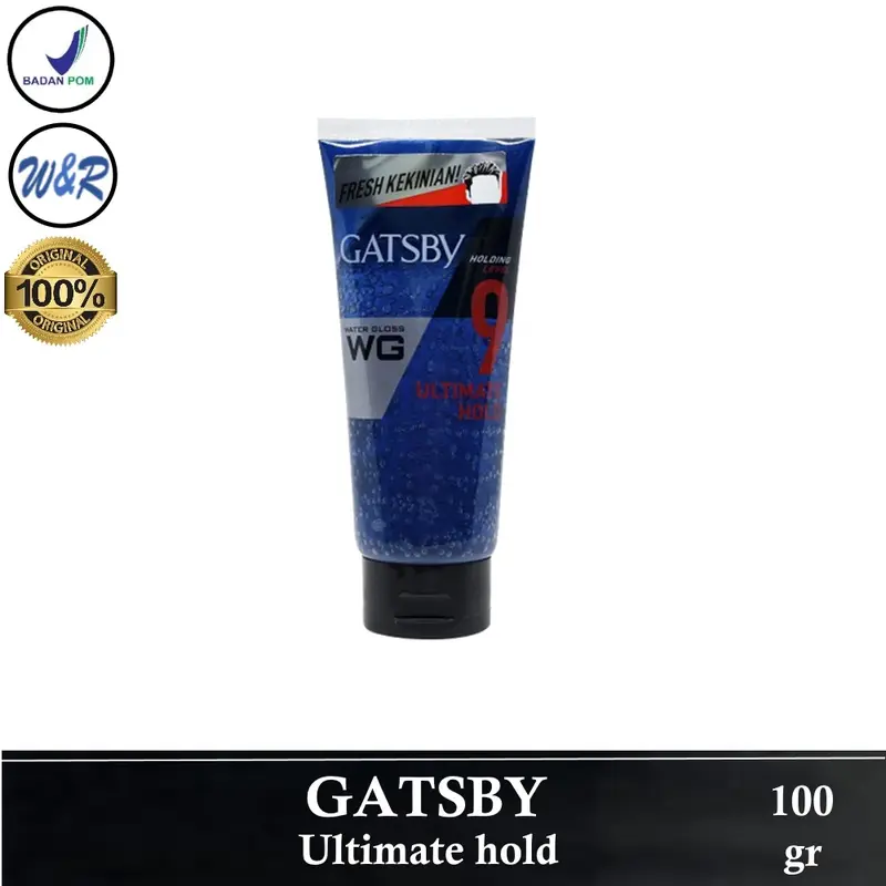 gatsby water gloss ultimate hold minyak rambut pria 1