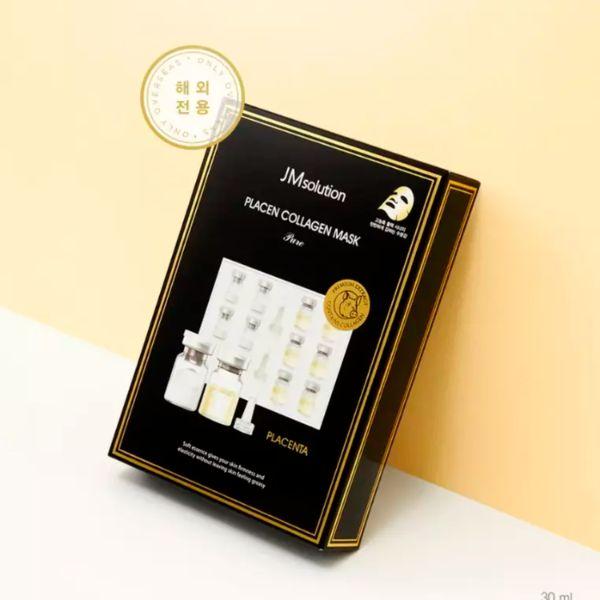 Product Introduction of Mua 1 Hộp Mặt Nạ JM Solution Placen Collagen Pure 10 miếng 3