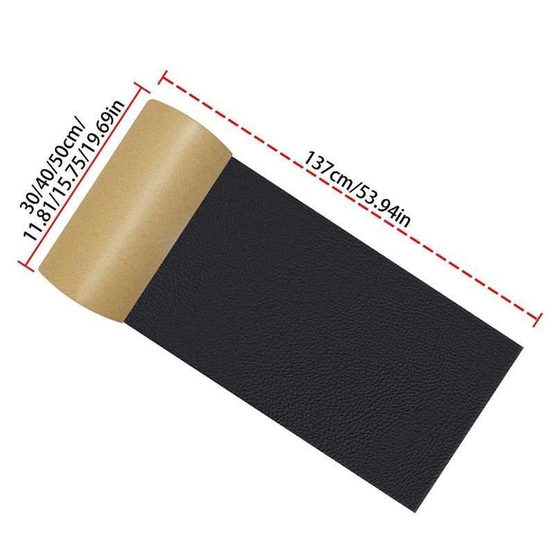 Multifunctional Self Adhesive Leather Repair Patch Tape Dust-proof Moisture-proof Furniture Stickers 137cm Waterproof Home Sheets Sticker Patches For Couches, Car Seats, Sofas 2