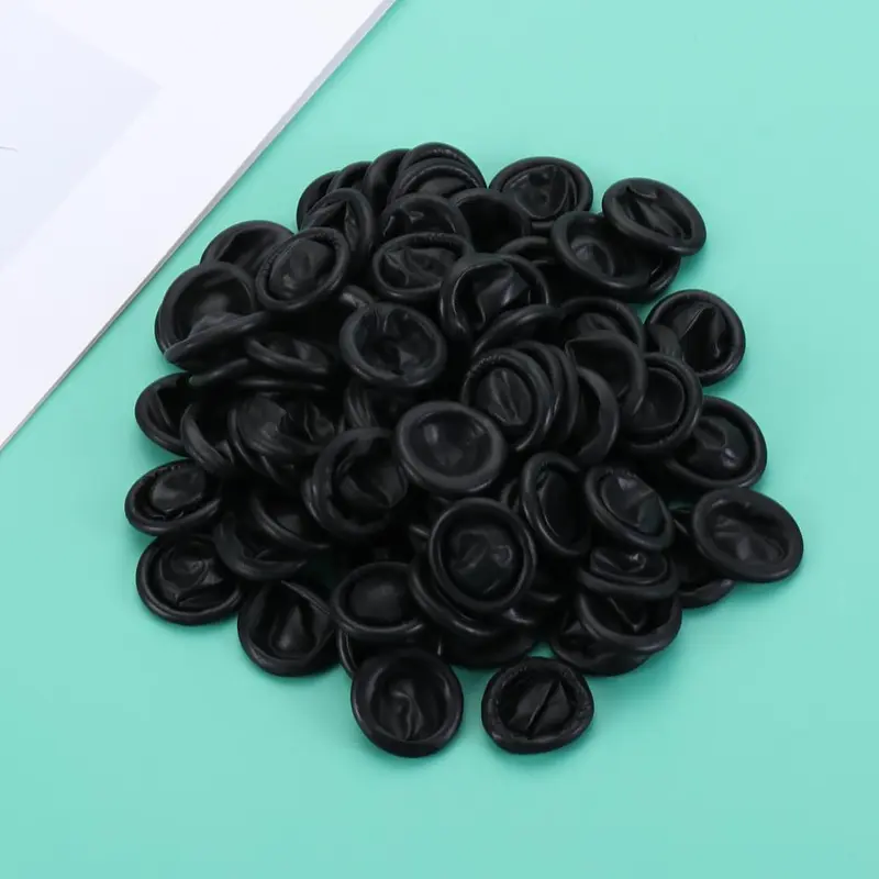 Găng Tay Cao Su Cots Ngón Tay Cao Su Dùng Một Lần, Chống Trượt, Găng Tay Bảo Vệ Đầu Ngón Tay 100 / 300 CÁI 4