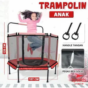 SPEEDS Trampoline Anak Trampolin Lompat Anak Mainan Anak Olahraga Fitness 067-10