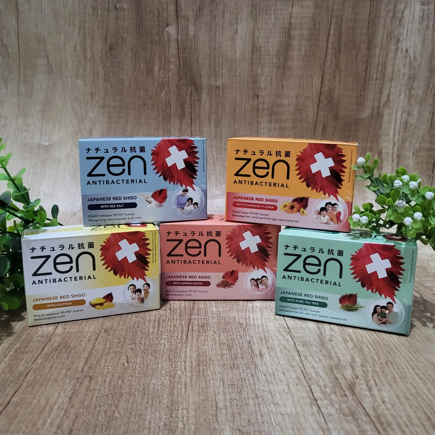 Sabun Mandi Zen (Antibacterial Body Soap) 70g - Jual Eceran