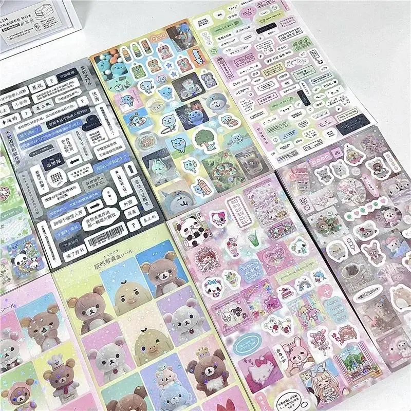 Nhãn Dán Sổ Lưu Niệm Hoạt Hình Cổ Điển PET Phong Cách Ngầu Kawaii YK2, Bộ 10 Cái, Thích Hợp Cho Trẻ Em, Nhật Ký Tài Khoản Tay, Đề Can Tự Làm, Đồ Trang Trí Vỏ Điện Thoại