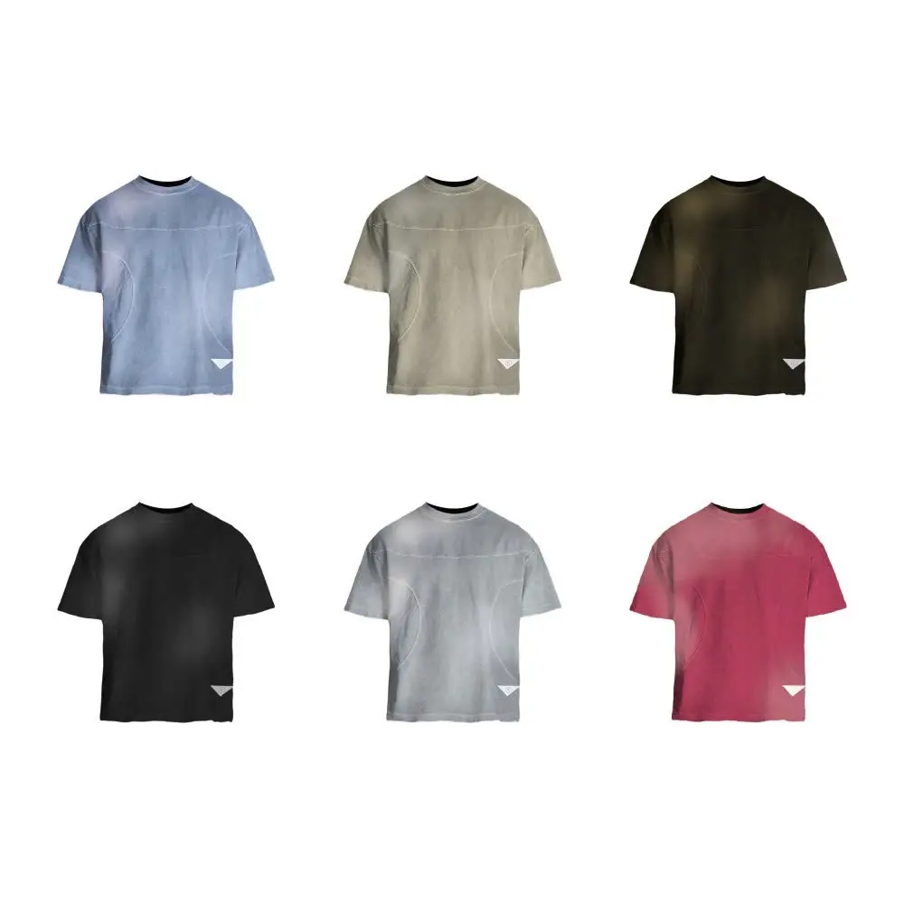 Áo thun Nam Cổ Tròn RVB ACID Wash Boxy T-Shirt