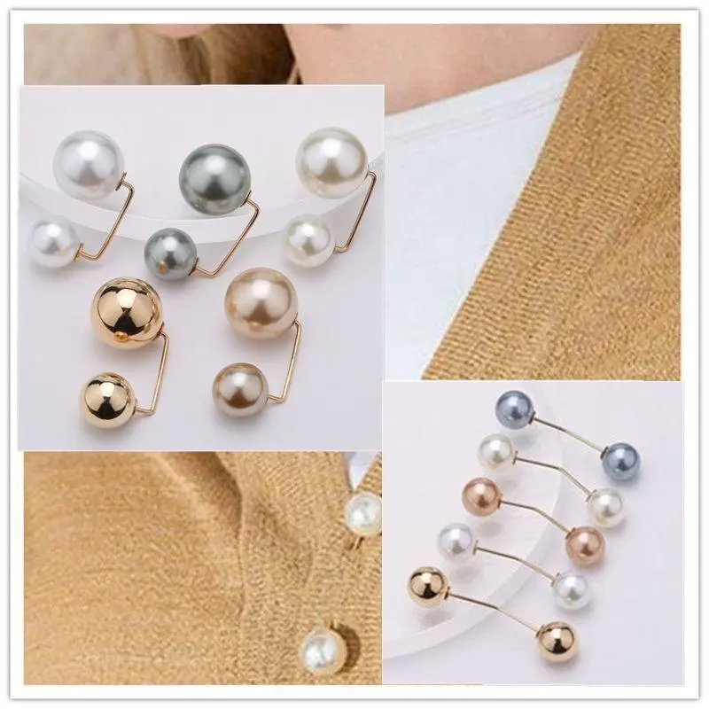 TS Bros Pin Mutiara Kancing Tanpa Jahit Kancing Baju Kancing Hijab Kancing Mutiara Divine Bros Tuspin Hijab Bisa Lepas Korea Fashion 8
