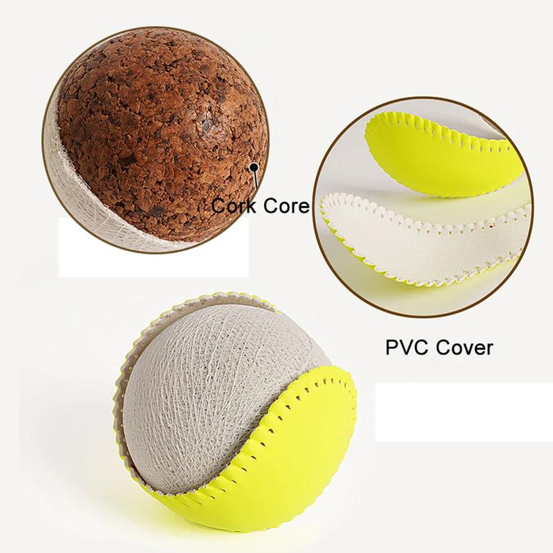 Product Introduction of 12-Cal Sports Training Softball Official Size Weight Unmarked Training Ball Child Softball High Quality 2023 New 21