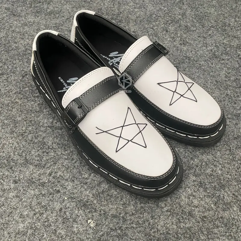 Sepatu Formal Loafers Pria Hitam Star Glossy | Sepatu Formal Casual Pria Keren | Sepatu Loafers Kerja Pria Kulit 6
