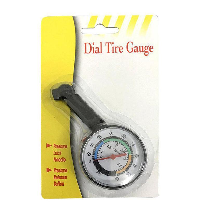 Plastic High-precision Tire Pressure Gauge Measure Tire Pressure Monitor Y5Q7 7
