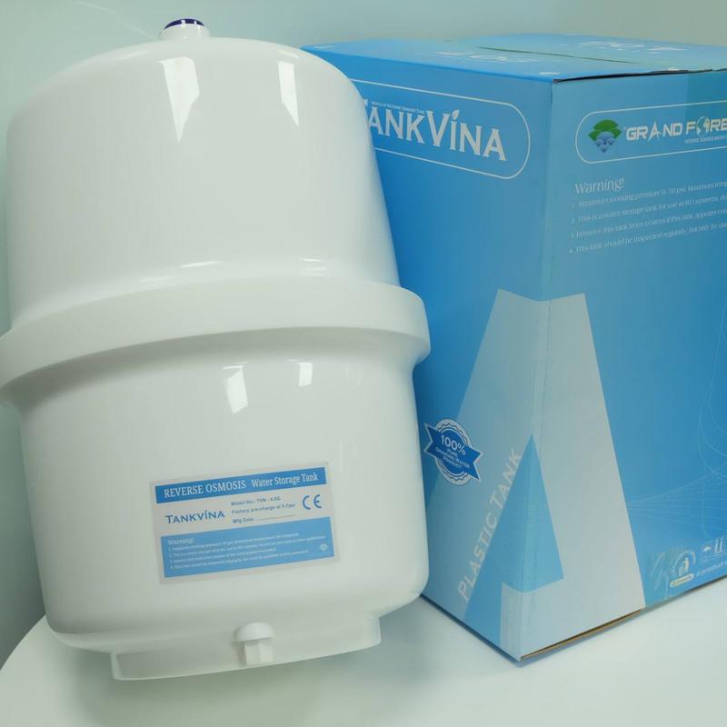 Bình áp máy lọc nước ro Tankvina 4.0G,3.2G bằng nhựa cho tất cả các máy lọc nước RO 1