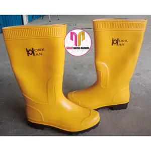 sepatu bot termurah sepatu bot kuning tahan panas elastis tahan la. a