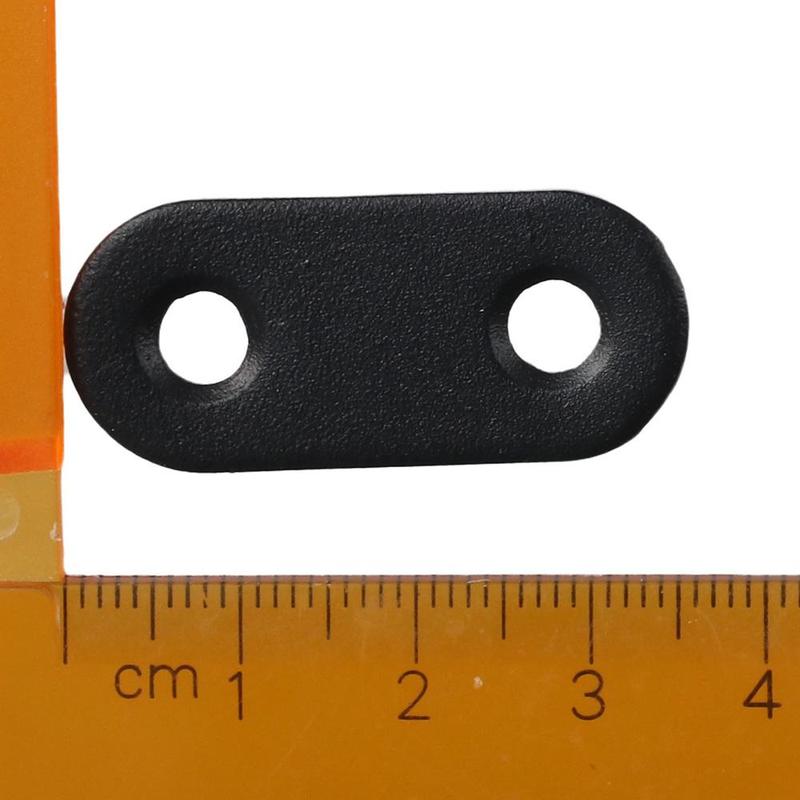 Product Introduction of 12PCS Anti-corrosion 40x16mm/1.6” X 0.6” Straight Brace Stainless Steel Black Straight Metal Brackets Stainless Steel Flat Brace For Furniture 15