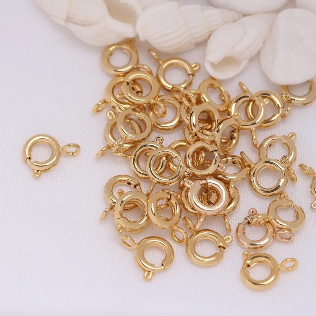 10 Charm Khoá chữ ơ titan cao cấp làm vòng handmade