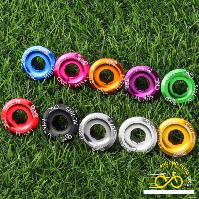 Ốc vặn đùi đĩa trục rỗng xe đạp M15 M18 M19 M20 MUQZI