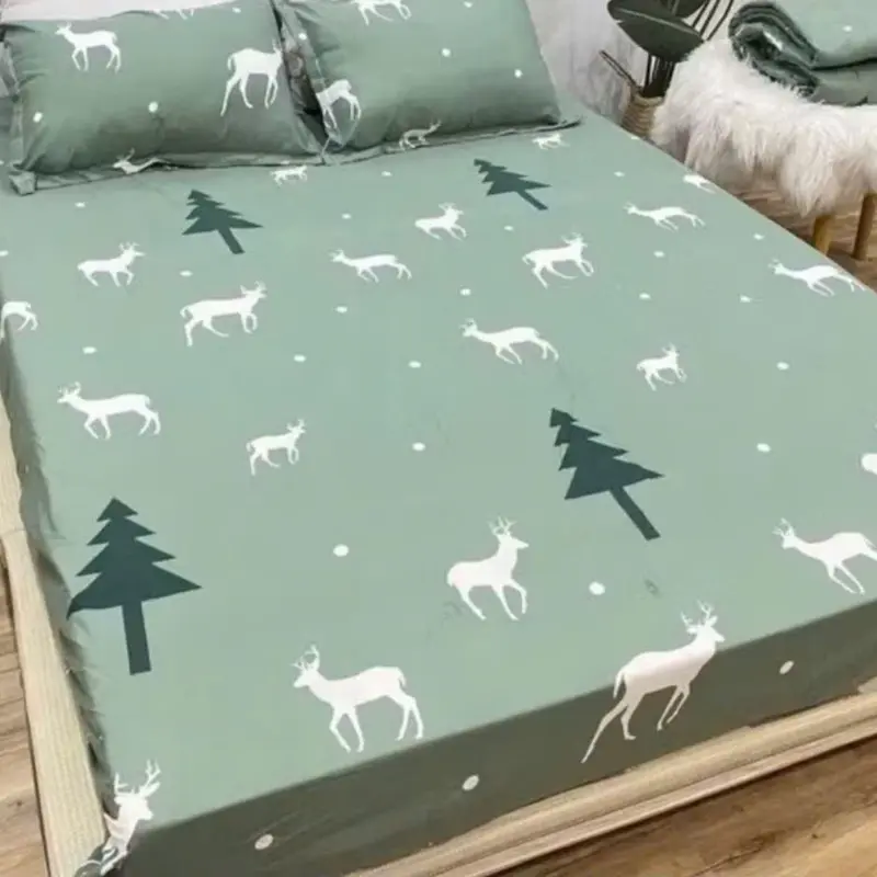 Ga chống thấm cotton cao cấp không bí, không sột soạt (không kèm vỏ gối) 8