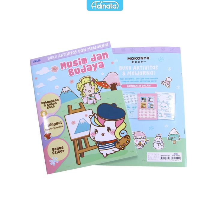 Gambar Mokonya Activity Book L 2450-9842 / Buku Aktifitas / Buku Mewarnai / Buku Anak / Buku Edukasi dari Adinata Shop Kota Administrasi Jakarta Barat Tokopedia