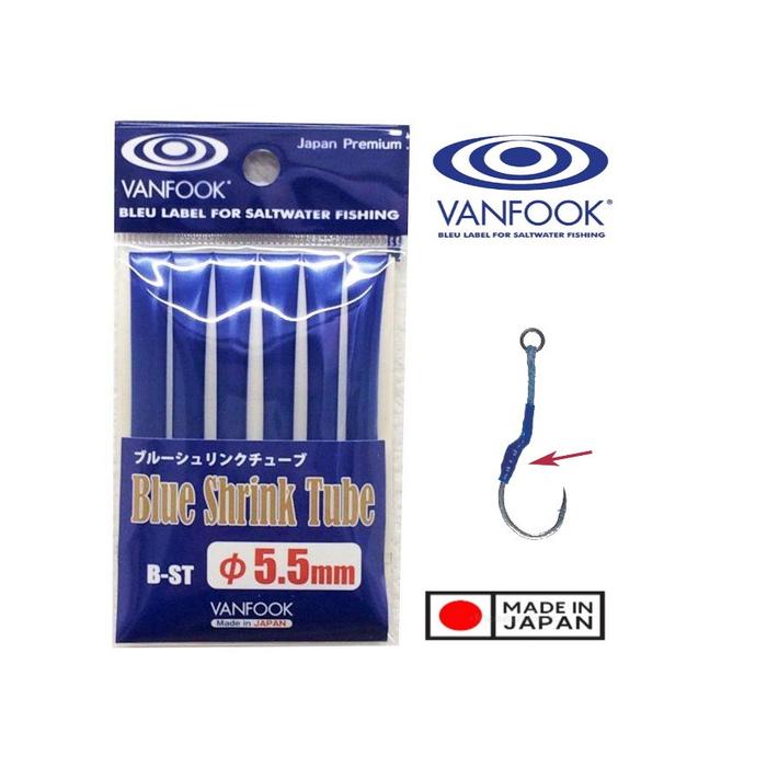 Gambar Karet Bakar Assist Vanfook B-ST Blue Shrink Tube dari Angka Tujuh Fishing Tackle Kota Serang 4 Tokopedia