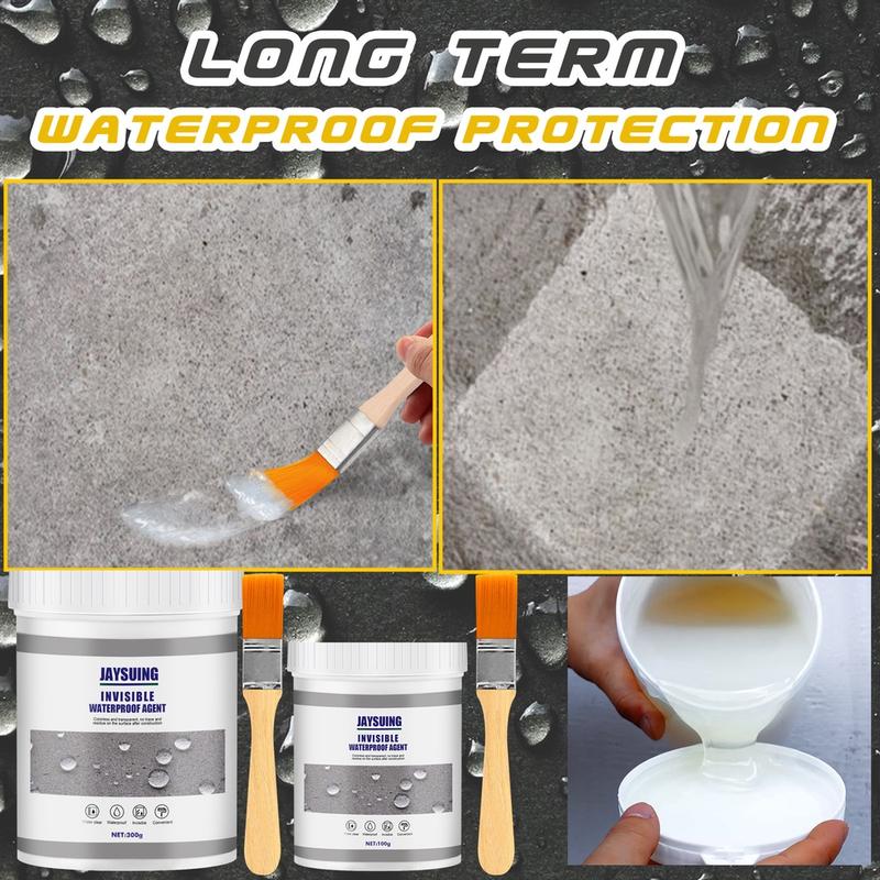 Lem Pelapis Perekat Anti Rembes Bocor Leak Waterproof Glue Sealant Air Kolam Pipa Toren Rembes Merekat dalam Air Transparan Tahan Air Invisible Waterproof Insulating Sealent 100gram 1