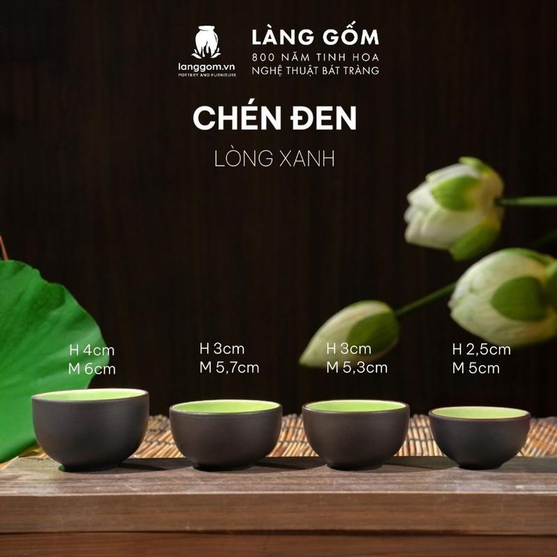Chén uống trà đất nung tử sa kiểu gốc cây ( chén lẻ ) - Gốm sứ Bát Tràng cao cấp - LÀNG GỐM 0