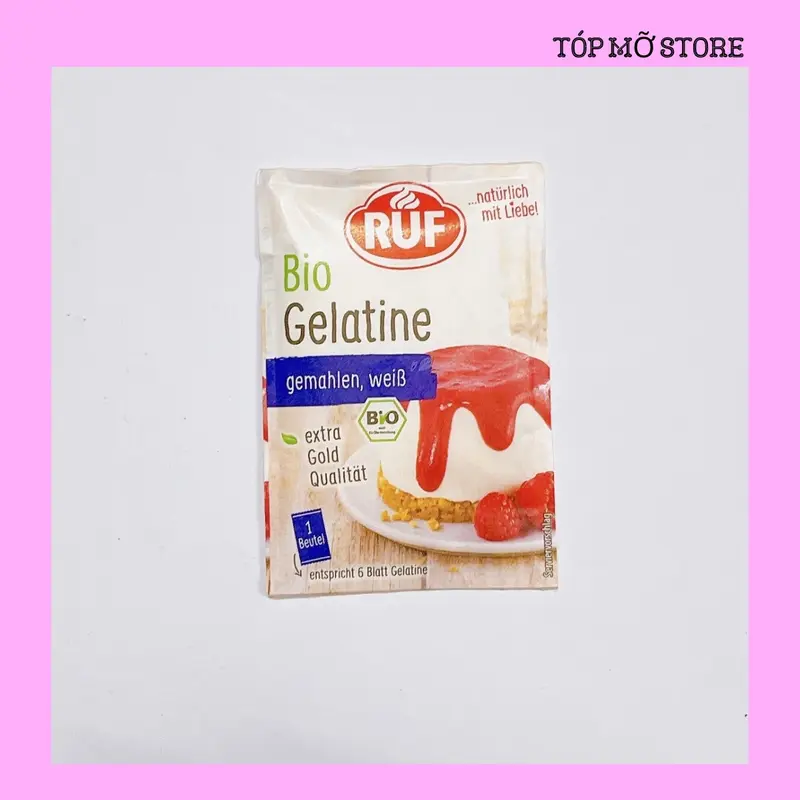 Bột gelatin/Bột nở/Bột pudding/Bột men nở hữu cơ 5