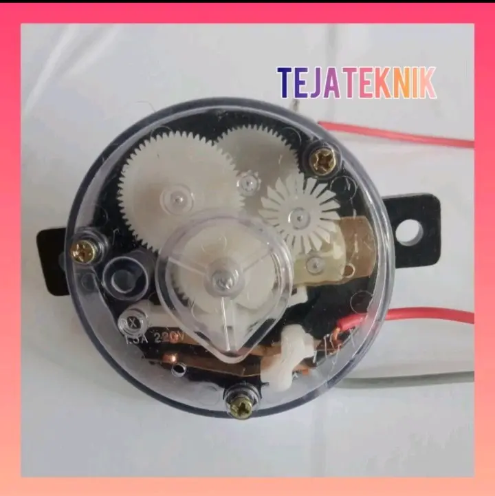 Timer Pengering Mesin Cuci Universal 2 Tabung 2 Kabel  Merah Garansi Pabrik 2