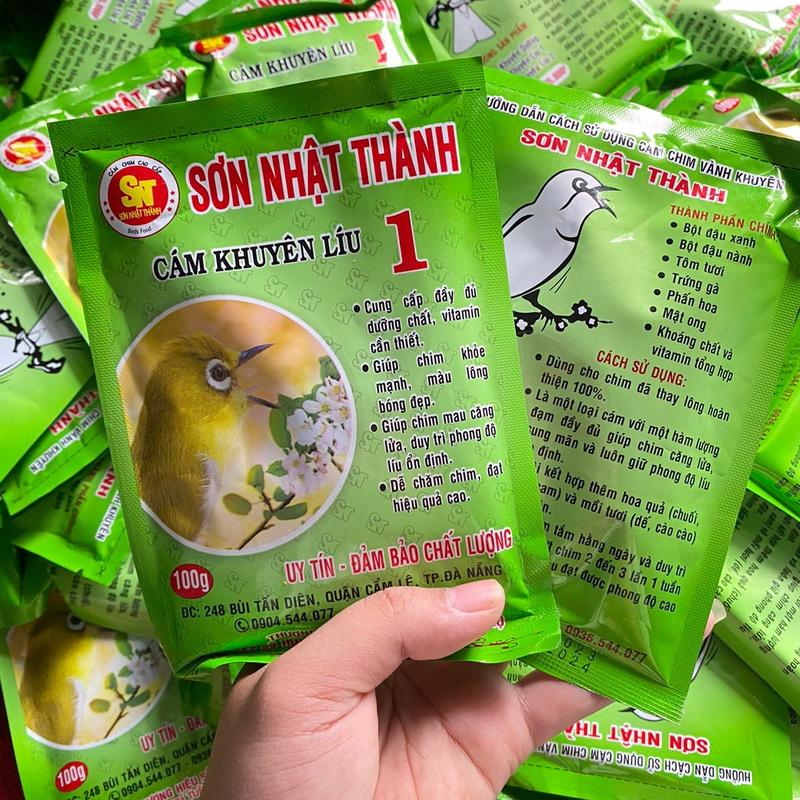 Cám khuyên lứu 1 Sơn Nhật Thành dành cho chim vành khuyên