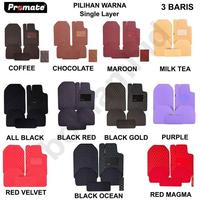 Gambar Karpet Universal 7D XPANDER NEW 3 Baris Promate Leather Carmat Bahan Kulit Garansi - Red Magma - Maroon dari bohlamhid Kota Tangerang 5 Tokopedia