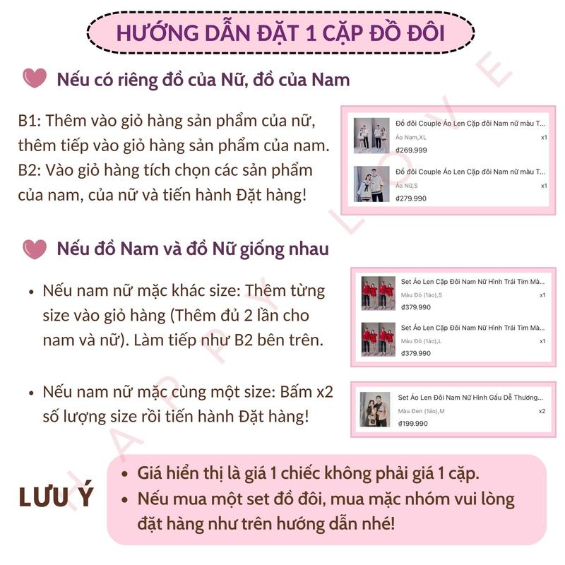 Product Introduction of Áo nỉ sweater đôi nam nữ mùa đông dài tay màu trắng in chữ cá tính thời trang cặp đôi HAPPYLOVE H059 6