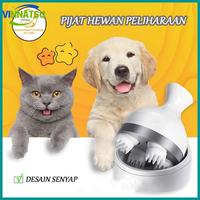 Gambar Vinnatsu Pet Charging Cat Massager Pijat Kepala 3D Kucing Putar Otomatis Listrik Tahan Air - Putih dari Vinnatsu MALL2 Kab. Tangerang 1 Tokopedia