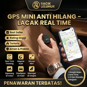 PELACAK GPS MINI GF07 GPS Alat Perekam Lokasi GPS Anti Hilang Mendukung Operasi Jarak Jauh GPRS Ponsek