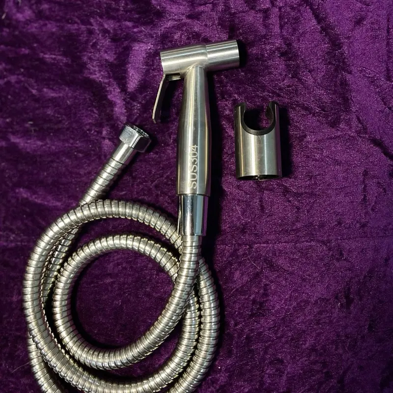 Xịt vệ sinh inox 304 tăng áp, siêu đẹp và siêu bền