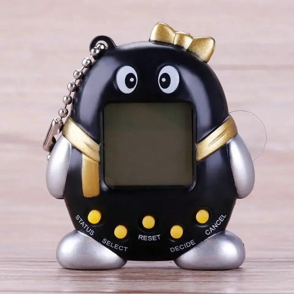 เกมสัตว์เลี้ยงอิเล็กทรอนิกส์, รูปเพนกวิน, ของเล่น Tamagotchi, ของเล่นหุ่นสัตว์อิเล็กทรอนิกส์สัตว์เลี้ยงเสมือนจริง 168 รายการใน 1, สำหรับเด็ก, ของขวัญตลกสร้างสรรค์, ของเล่นสัตว์เลี้ยง E