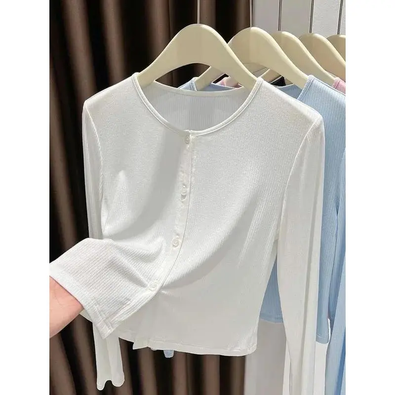 Áo Khoác Mỏng Cardigan Sợi Màu Xám, Khăn Choàng Áo Cánh Chống Nắng, Dành Cho Nữ, Có Thể Mặc Ngoài Trời, Hàng Mới Về 2024, Thích Hợp Mặc Mùa Hè, Có Thể Mặc Làm Áo Điều Hòa Văn Phòng 4