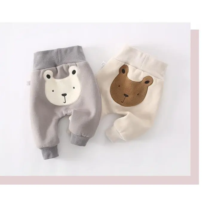 Quần Độn Lông Cừu, Dành Cho Bé Trai Và Bé Gái, Cạp Cao, Bảo Vệ Eo, Quần Trẻ Em, Ấm Áp, Quần Mông Lớn, Thích Hợp Cho Quần Áo Trẻ Em 7