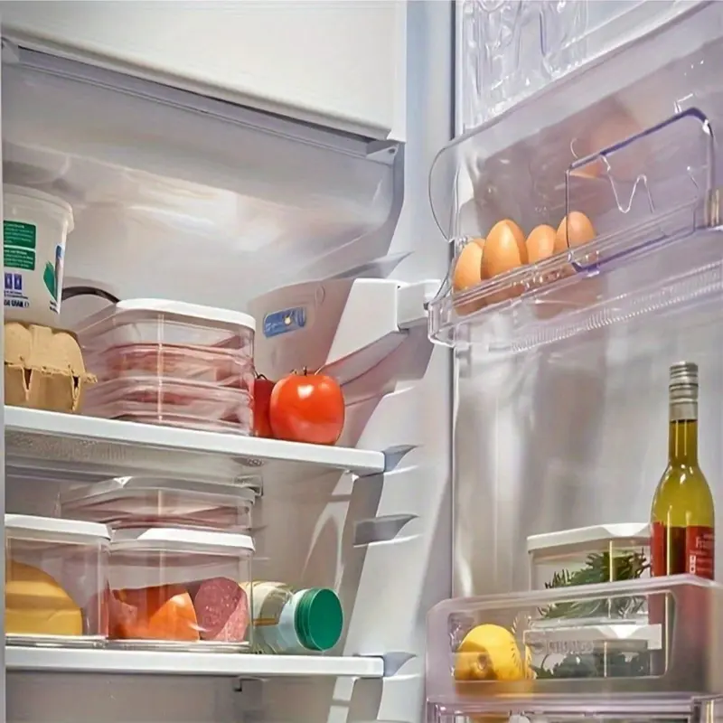 3 Layer Meat Storage Container, Reusable Food Storage Box with Lid, Food Storage Container for Meat, Fruit & Vegetable, Kitchen Accessories, Utensils 4