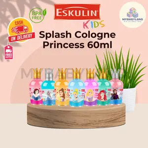 Eskulin Kids Splash Cologne Princess 60ml | Parfum Anak Princess Series | Minyak Wangi Anak | Cologne Anak