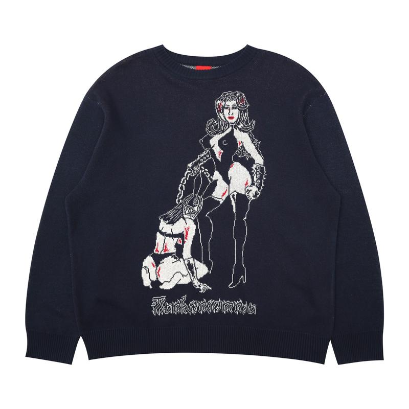 Sweater Loretta Dark Navy Thanksinsomnia 0