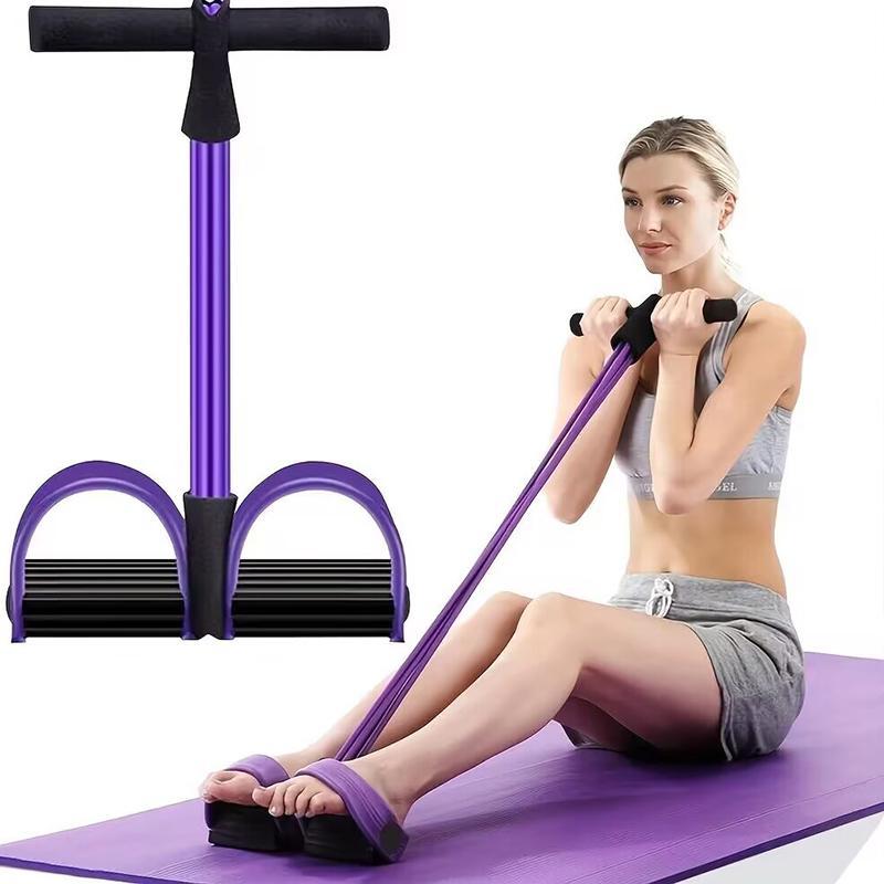 Product Introduction of Multifunctional Resistance Band, 1 Count Yoga Pedal Elastic Resistance Band, Fitness Equipment For Waist & Arm & Leg Stretching, Gymtok, Christmas Gift 11