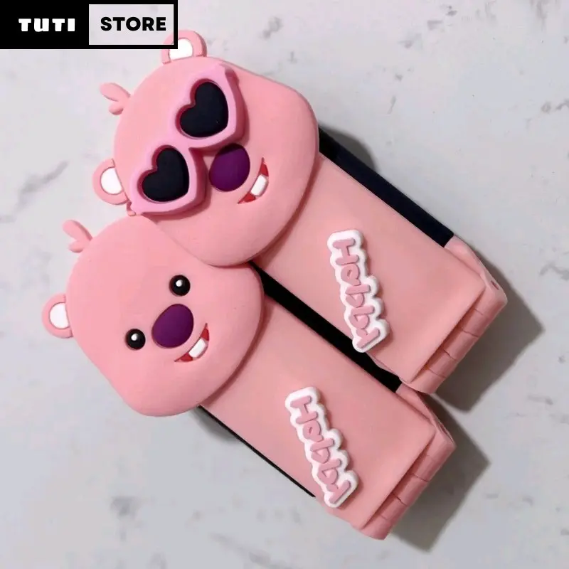 Lược chải tóc hình loopy, gương phía sau 4