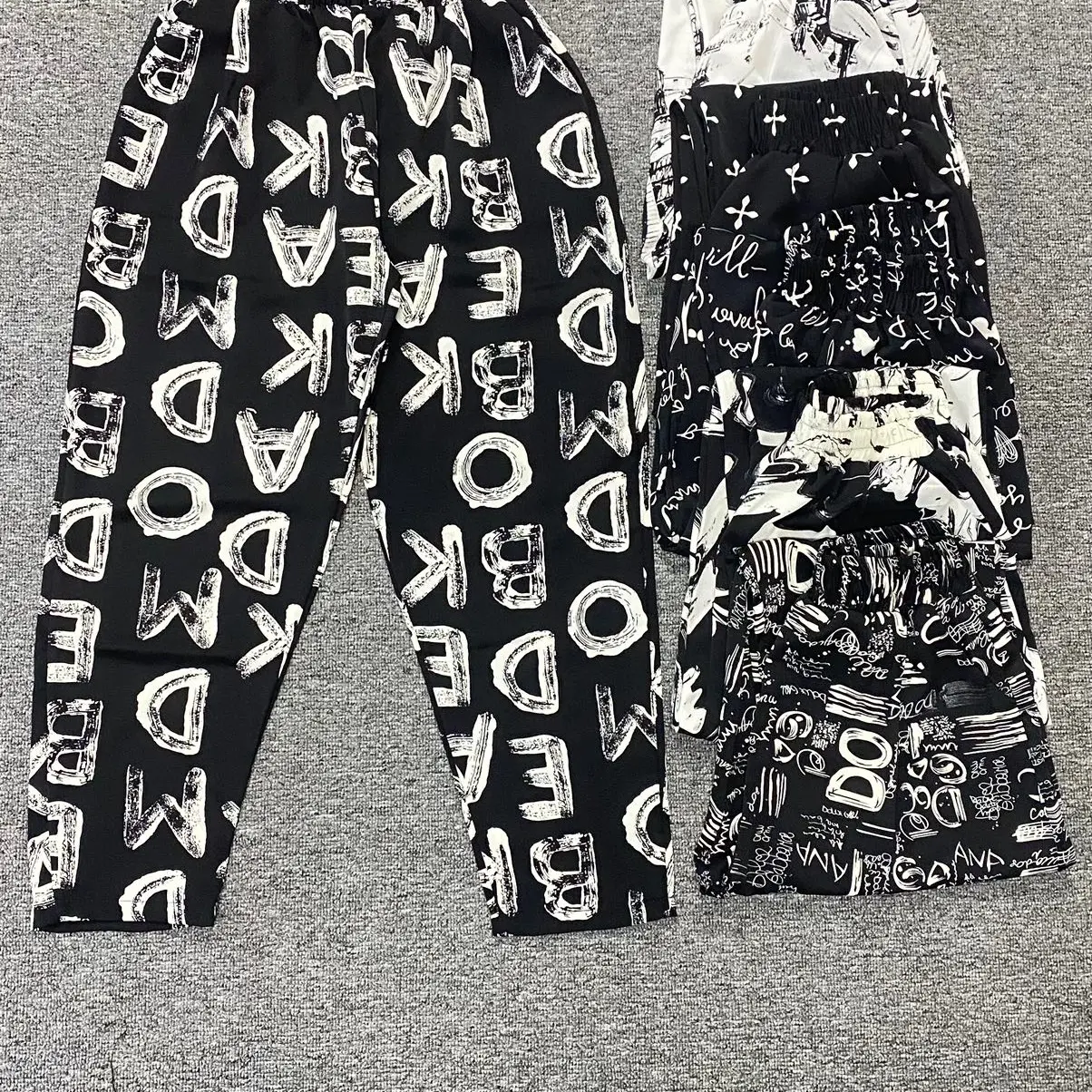 (Giá mở bán 1)Quần lụa baggy  cao cấp. Women Nữ Pants