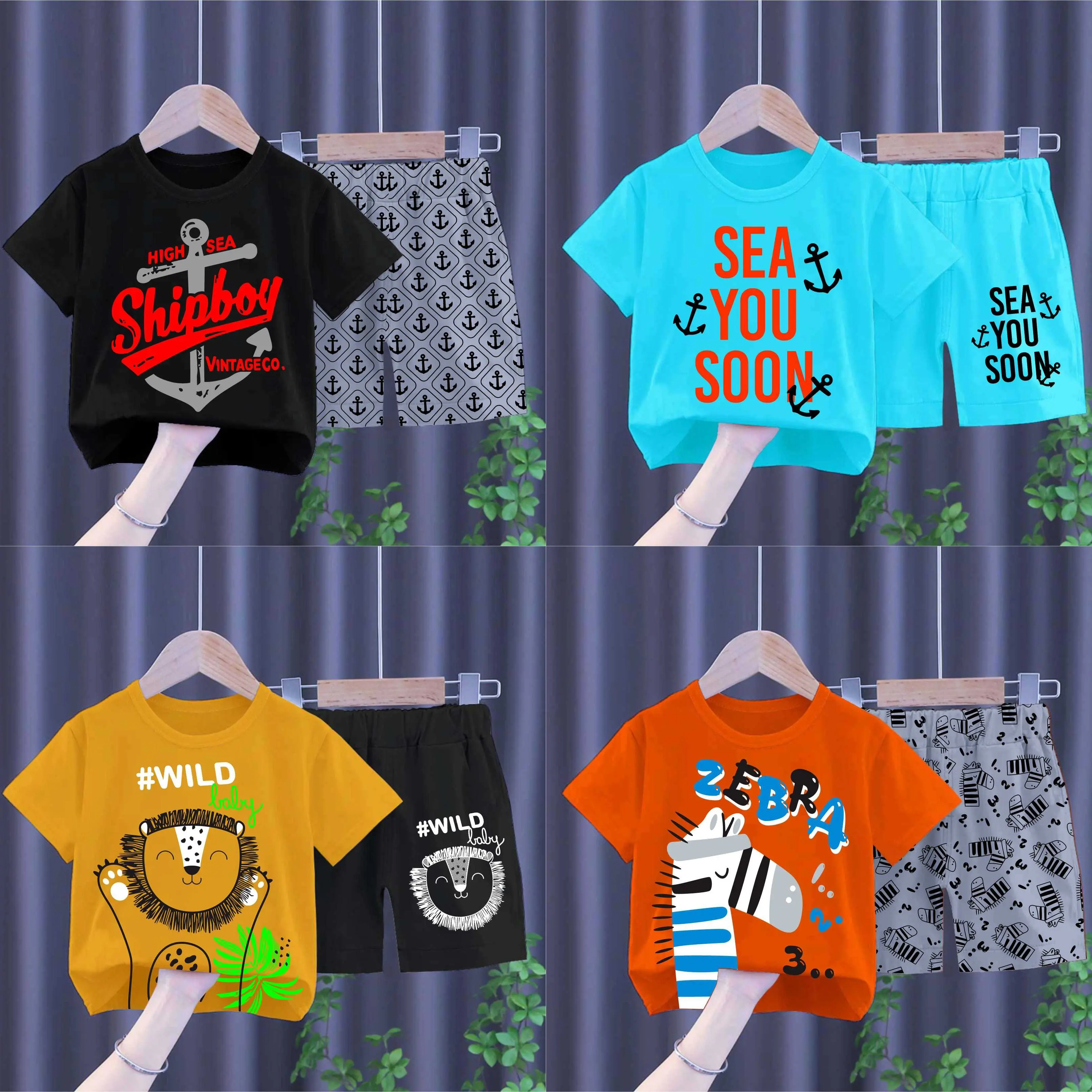 HENZERO / SETELAN BAJU ANAK COWOK USIA 0-4 TAHUN / COD / BAJU ANAK COWOK /