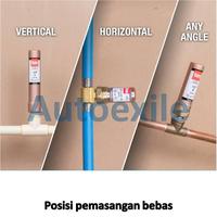 Gambar Water Hammer Arrestor Stainless Steel 1/2 inch - Peredam Arrester Lonjakan Tekanan Air Dalam Pipa - Silver dari Autoexile Kota Medan 5 Tokopedia