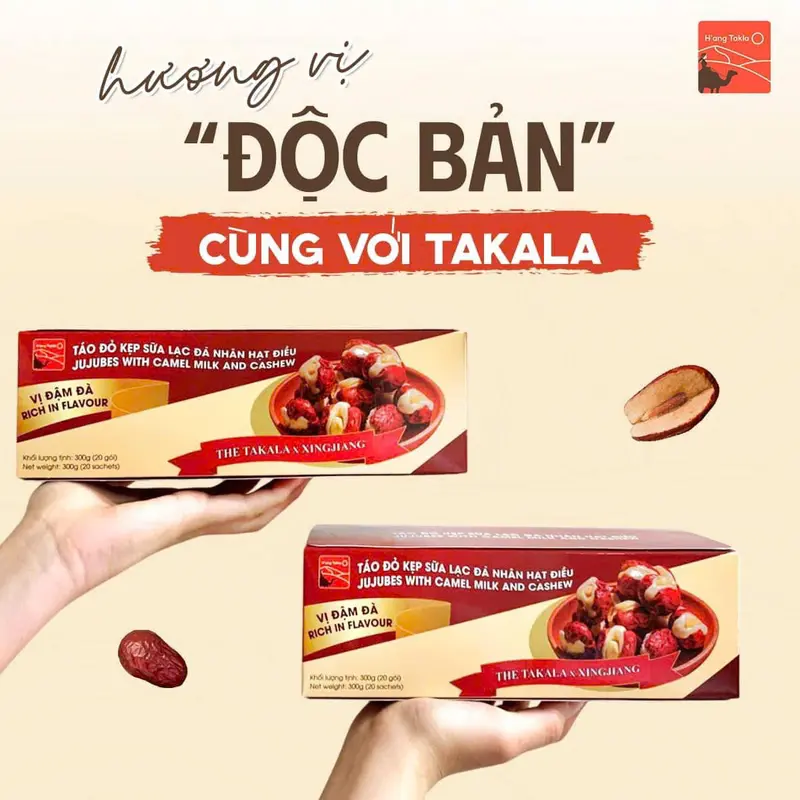 KẸO TÁO hoa hồng (300gr)- TÁO múi SẤY GIÒN - kẹo táo Lạc Đà - TÁO ĐỎ Tân Cương TAKLA (bịch 1kg) 5