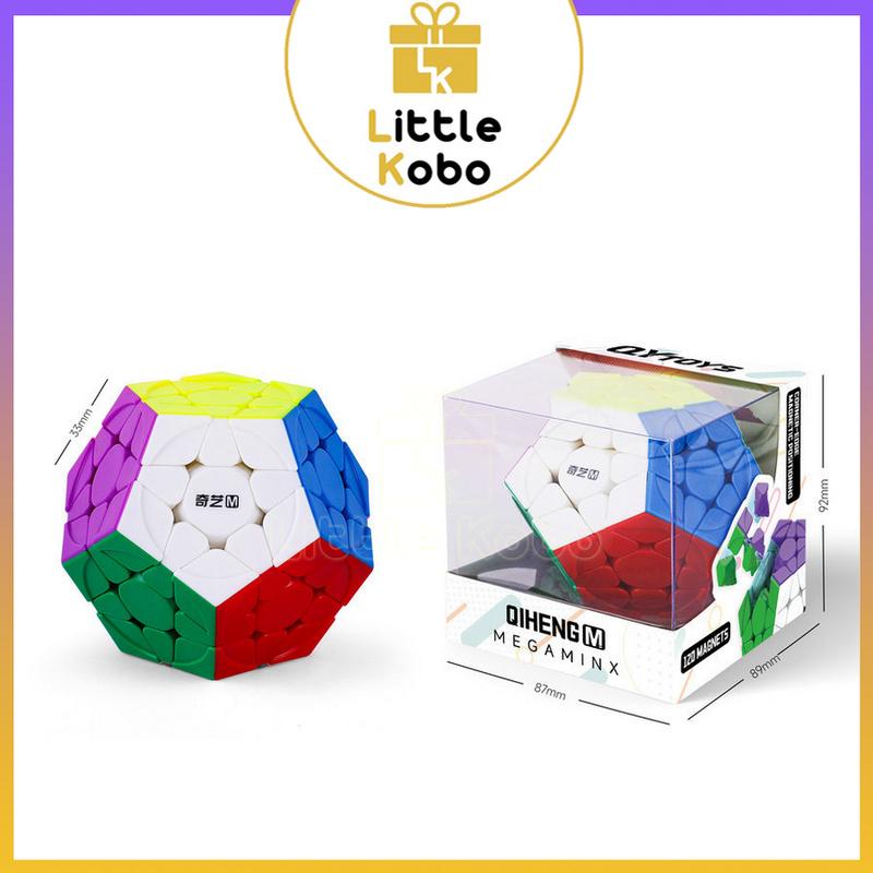 Rubik QiYi QiHeng S2 M Megaminx Stickerless Có Nam Châm Magnetic S2M Rubic Biến Thể 12 Mặt Đồ Chơi Trí Tuệ Trẻ Em